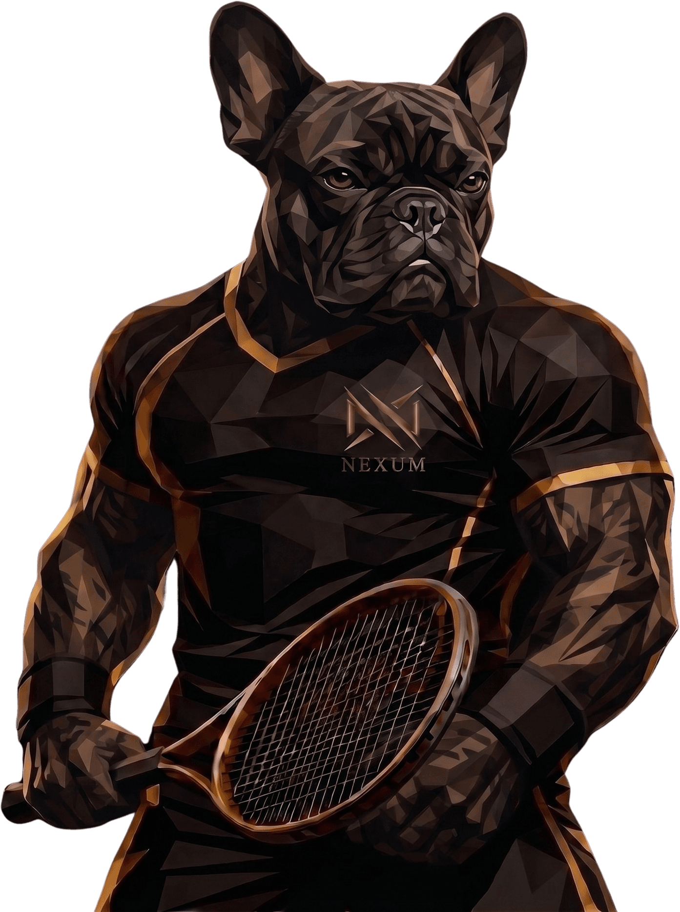 Mascote Buldogue do Nexum