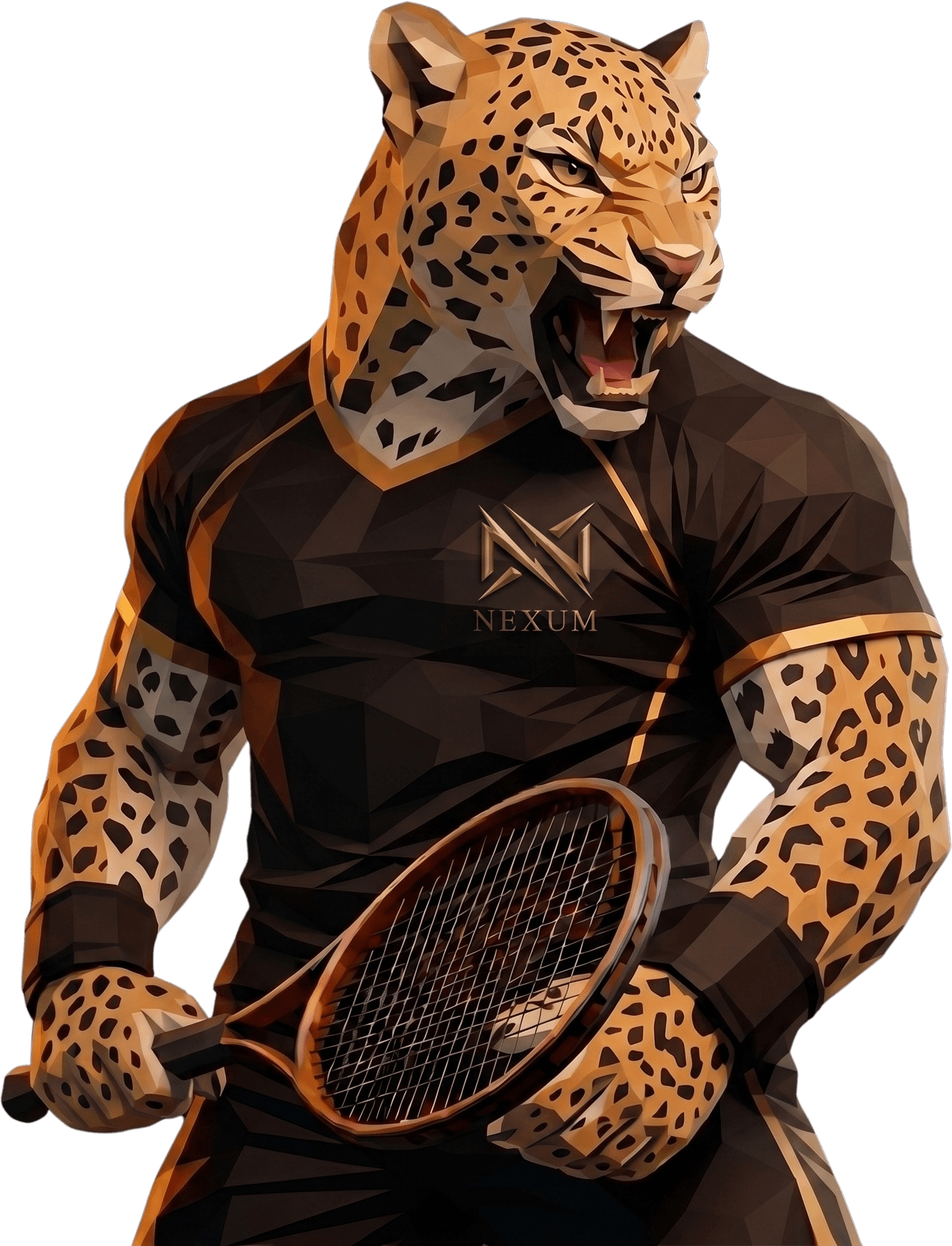 Mascote Leopardo do Nexum