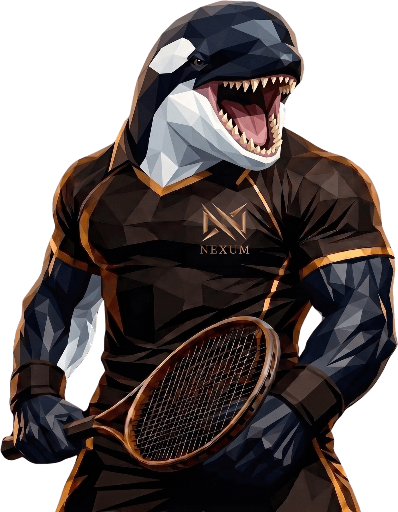 Mascote Orca do Nexum