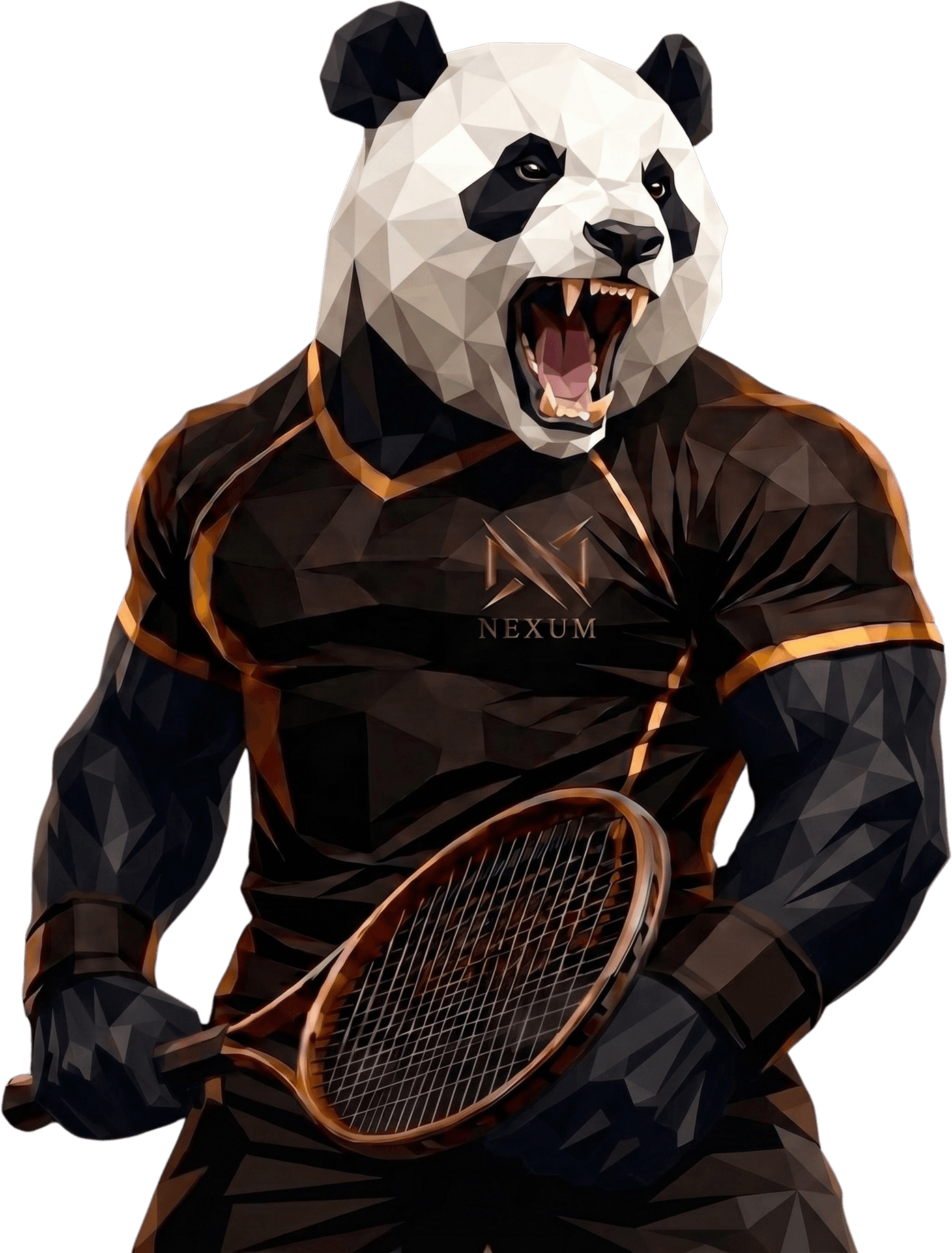 Mascote Panda do Nexum