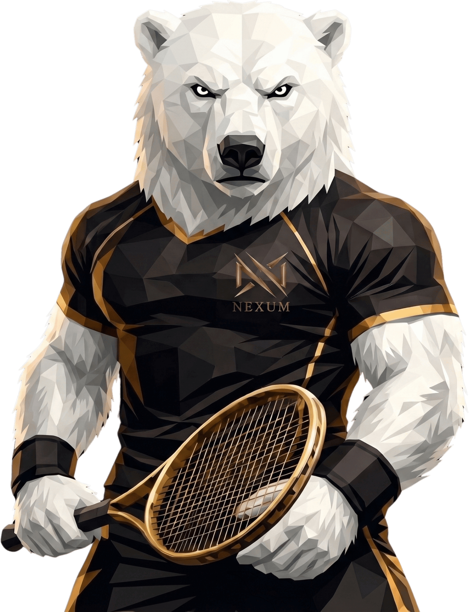 Mascote Urso-branco do Nexum