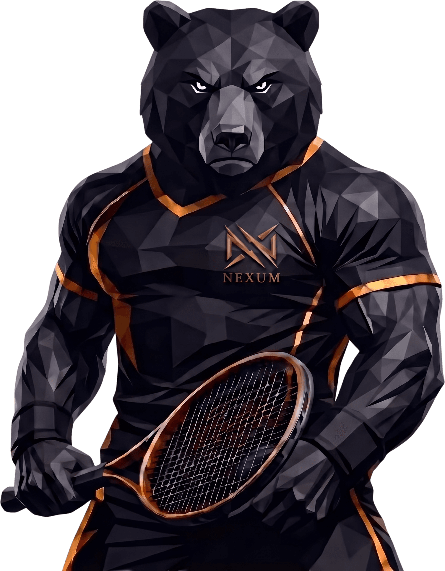 Mascote Urso-negro do Nexum